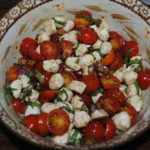 Fresh Tomato Mozzarella Salad